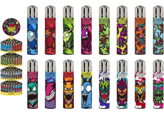 Carrousel 192 briquets CLIPPER large CP11 MONSTERS