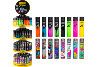 Carrousel 192 briquets CLIPPER JET FLAME MIX