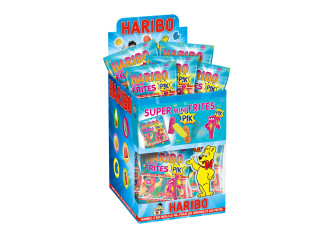 B.30 sachets 40gr HARIBO frites Pik