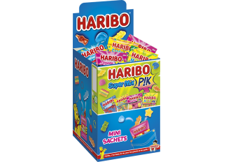 Présentoir HARIBO 36 sachets SUPERMIX PIK