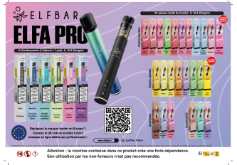 Flyer A4 ELFA PRO détaillant