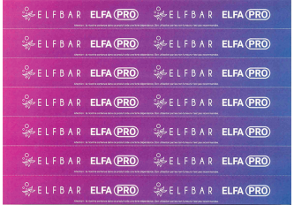 Planche 7 strips ELFA PRO > RAYON