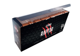 Boîtes rigides 1000 Tubes papier Raptor