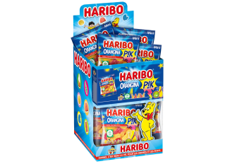 B.30 sachets  40gr HARIBO Orangina Pik