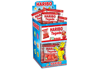 B.30 sachets 40gr HARIBO Tagada