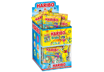B.30 sachets 40gr HARIBO Crocopik