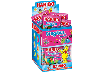 B.30 sachets 40gr HARIBO dragibus