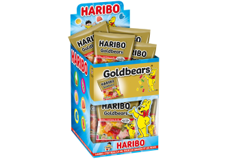 B.30 sachets  40gr HARIBO Goldbears