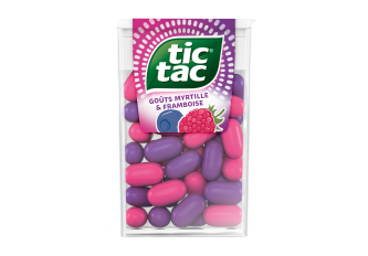B.24 étuis TIC TAC framboise myrtille